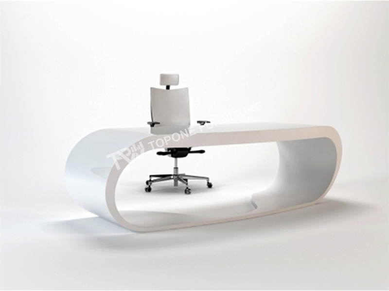 Oval Design Modern Office Table For Executive Desk Tpod005 Topone